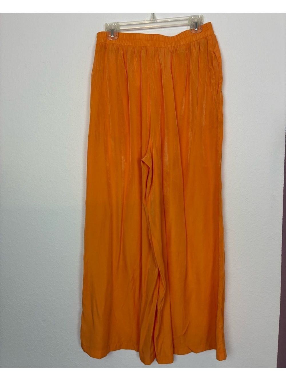 Easel Extra Wide-Leg Palazzo Pants w/ pockets airy & light - Picture 2 of 7